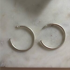 Shelia Fajl Everybody’s Favorite Silver Hoop Earrings
